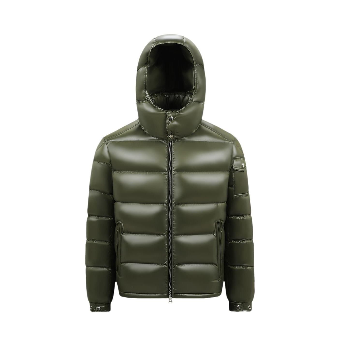 推荐商品：蒙口羽皇 保暖亲肤防风长袖羽绒服 M2301M1HS818 橄榄绿