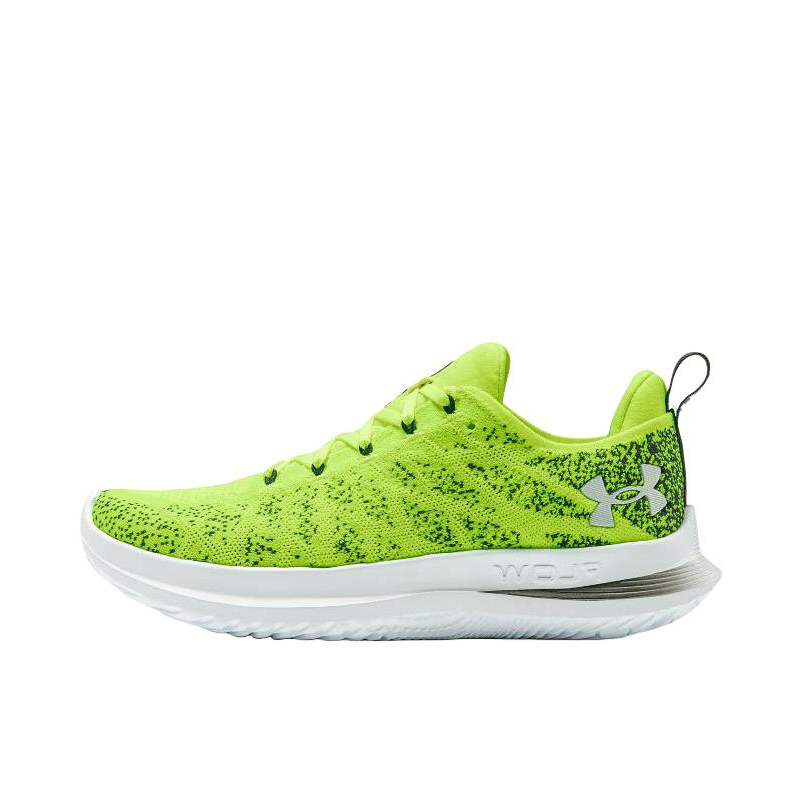 推荐商品：Under Armour/安德玛 Hovr Velociti 3 舒适减震 防滑耐磨 织物 简约百搭 跑鞋 高亮黄