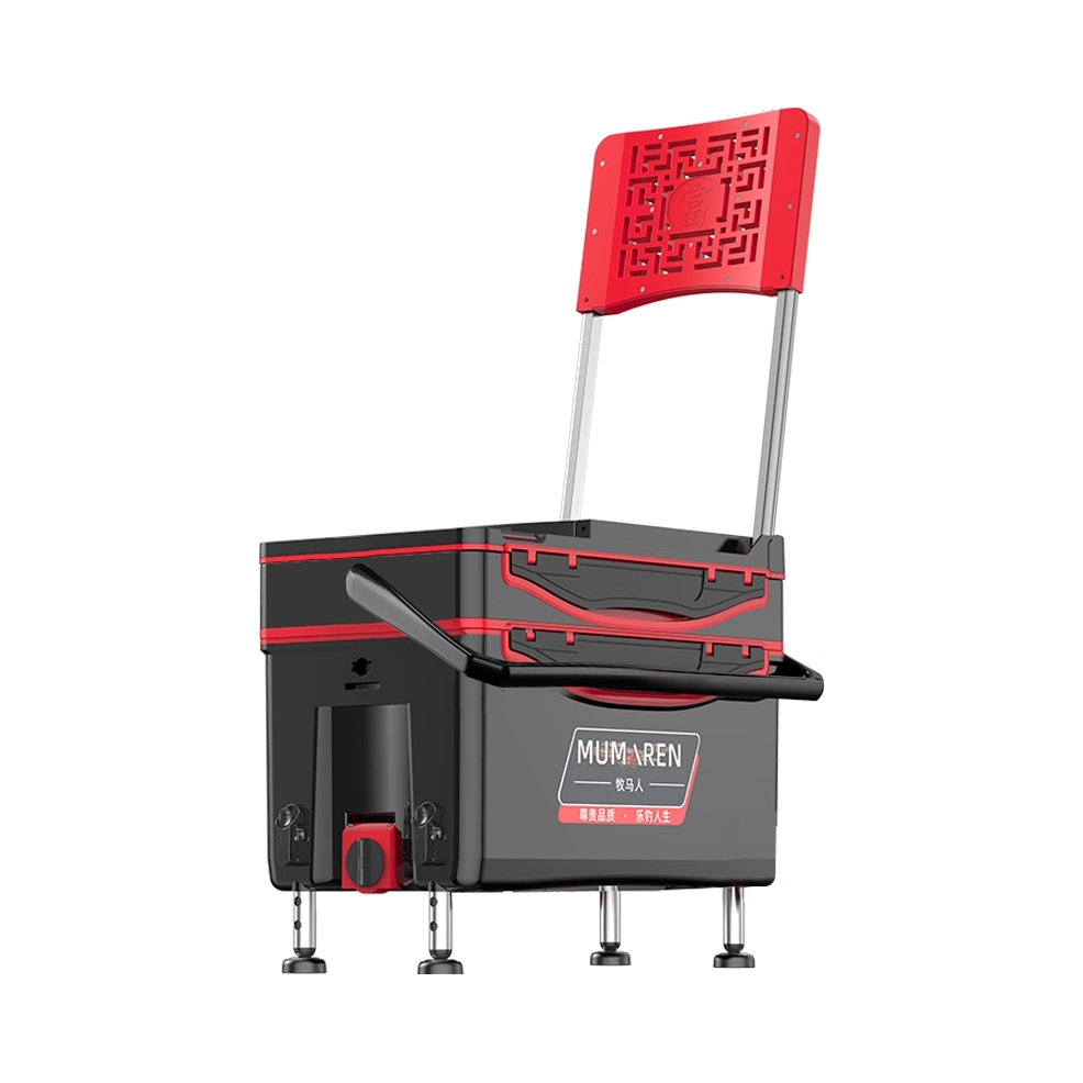 推荐商品：牧马人 竞技 超轻 可坐 带轮 加厚 包角 平盖 多功能 免安装 钓箱 JDYXcp#4286627422