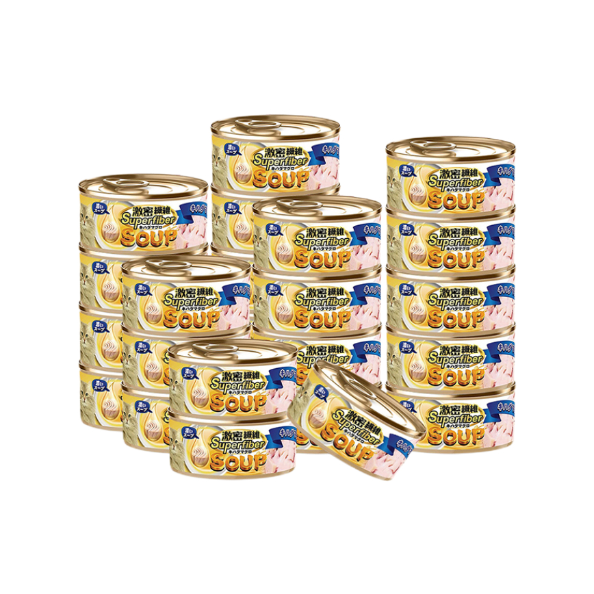 推荐商品：Superfiber/激密纤维 浓汤系列全价 猫零食罐 化毛调理肠胃
