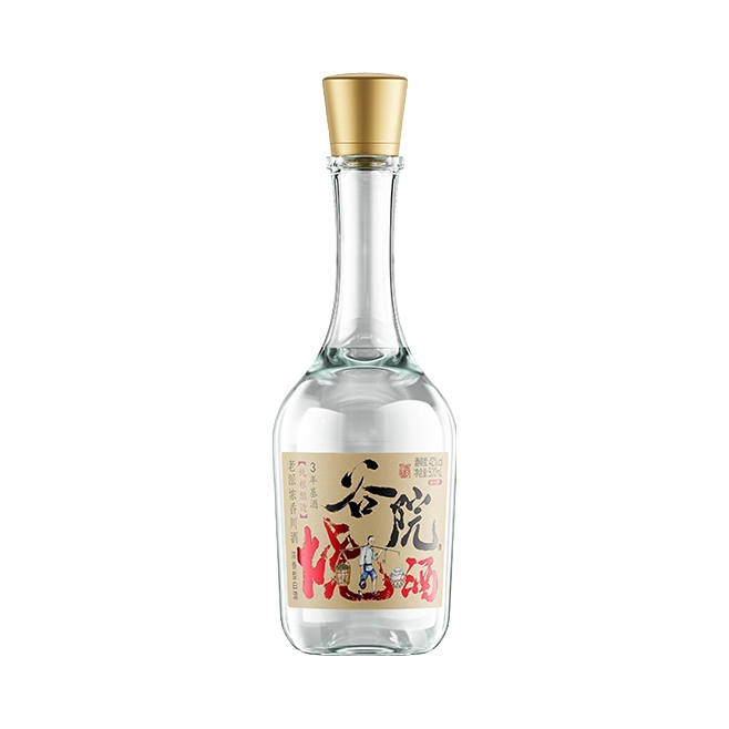 推荐商品：谷小酒 谷院烧酒光瓶 白酒 52度浓香型高度纯粮
