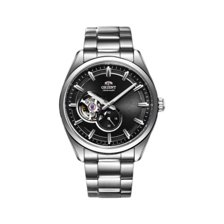 推荐商品：ORIENT/东方双狮 不锈钢表带50米防水商务全自动机械男士手表