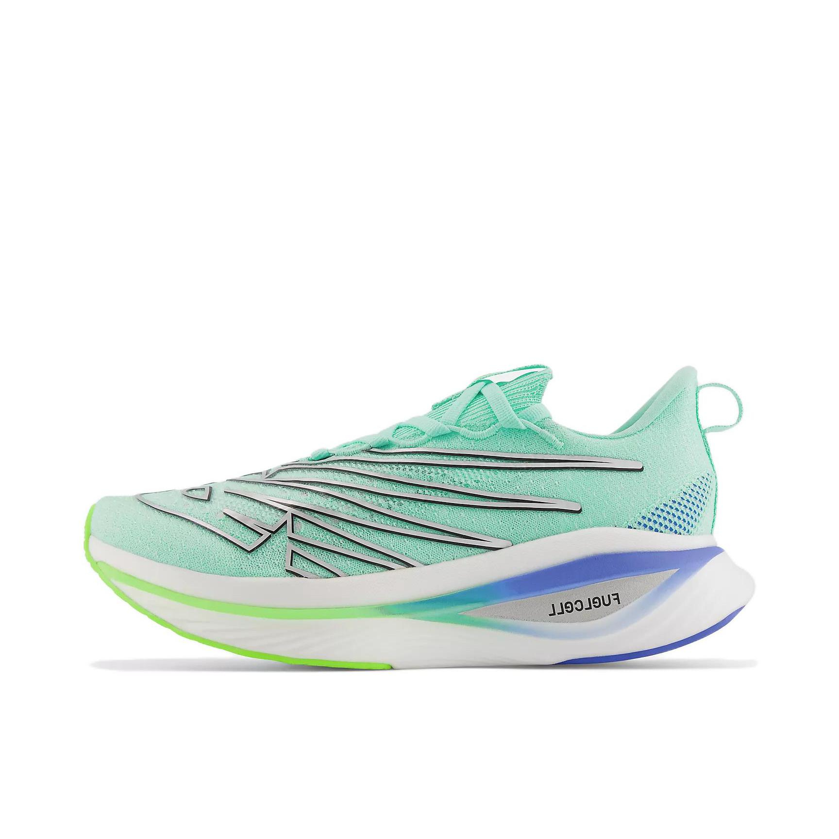 推荐商品：New Balance FuelCell SuperComp Elite v3 跑鞋 回弹防滑耐磨透气碳板短跑 女款/薄荷绿