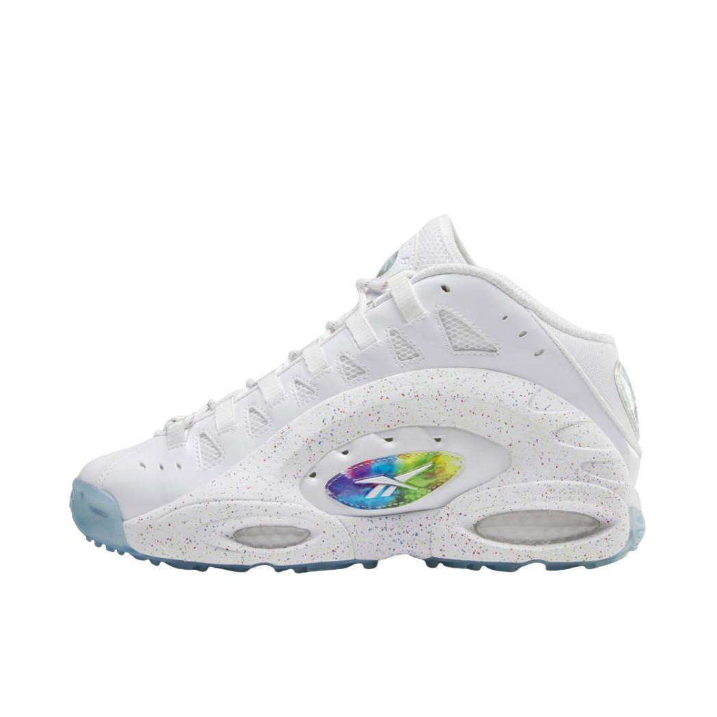 推荐商品：Reebok/锐步 ES22 防滑耐磨 圆头 篮球鞋 Panini联名/白色