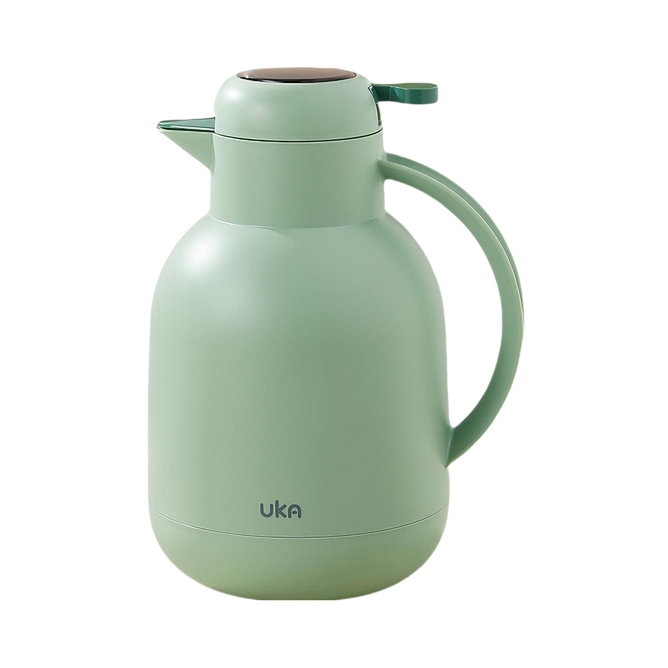 推荐商品：UKA家居 1500ml 温显款 按压式 玻璃内胆 Pot小鸟保温水壶