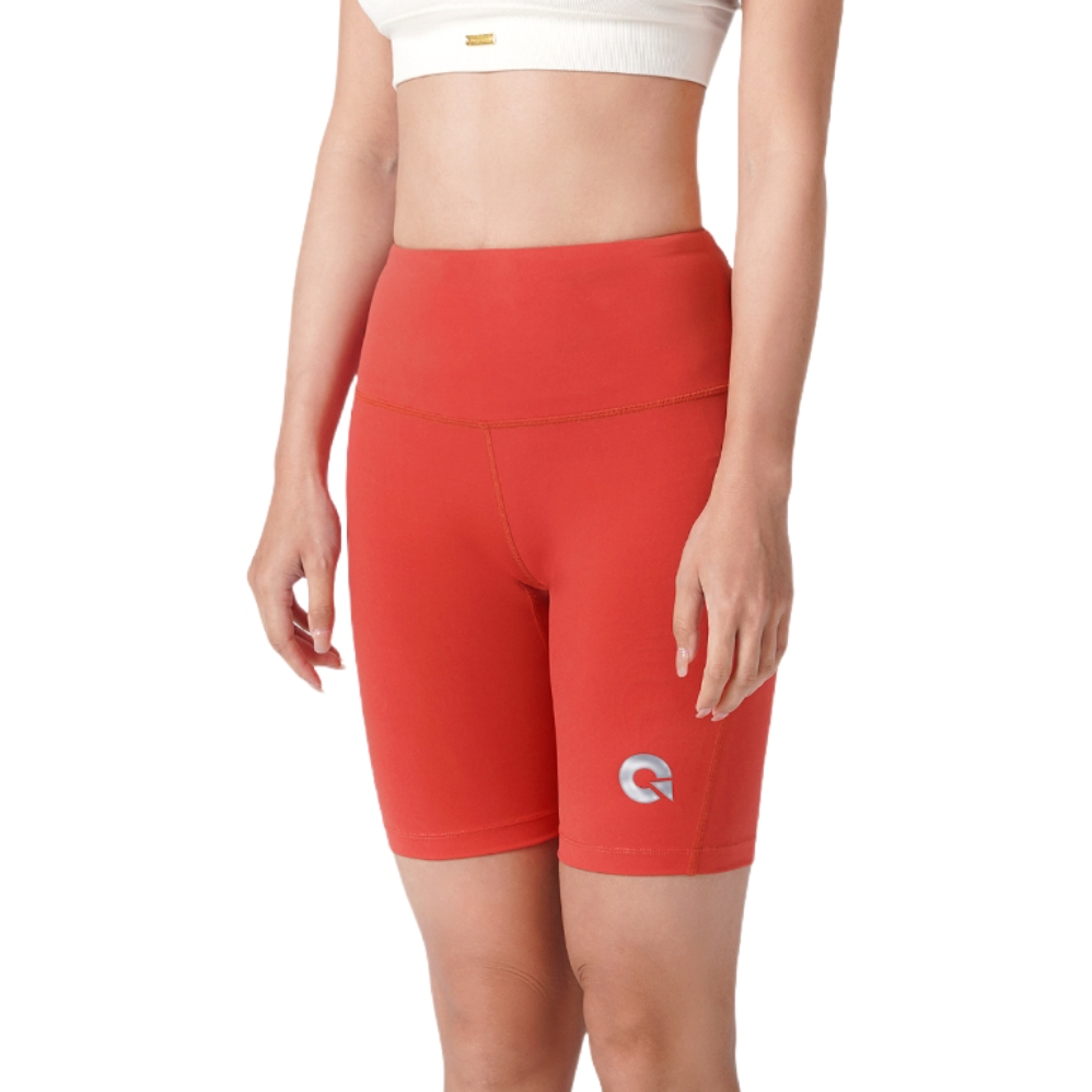 推荐商品：gofind running 透气速干高弹紧身裤 GSB11168/GSB11169 砖红/女款