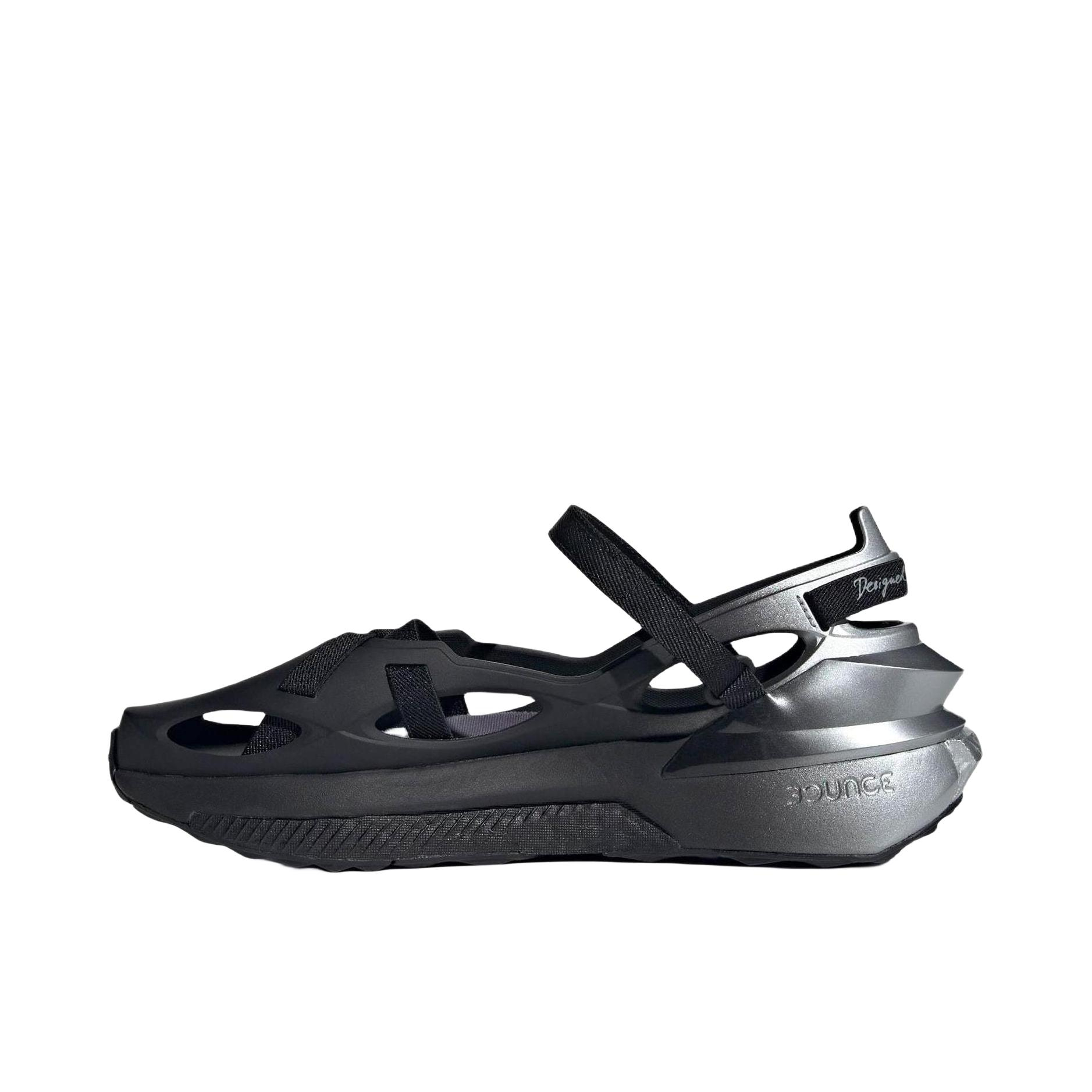 推荐商品：adidas Rui Zhon Avryn 舒适耐磨 厚底 轻运动 凉鞋 黑色 