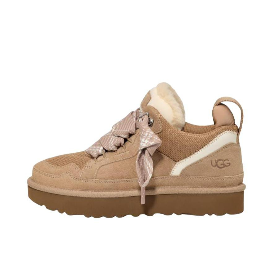 推荐商品：UGG 简约舒适 耐磨 运动 绒面革 加绒 休闲鞋 1144032 沙色
