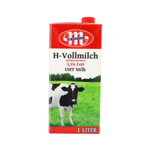 推荐商品：Mlekovita/妙可维 全脂纯牛奶 盒装 波兰大M 1L