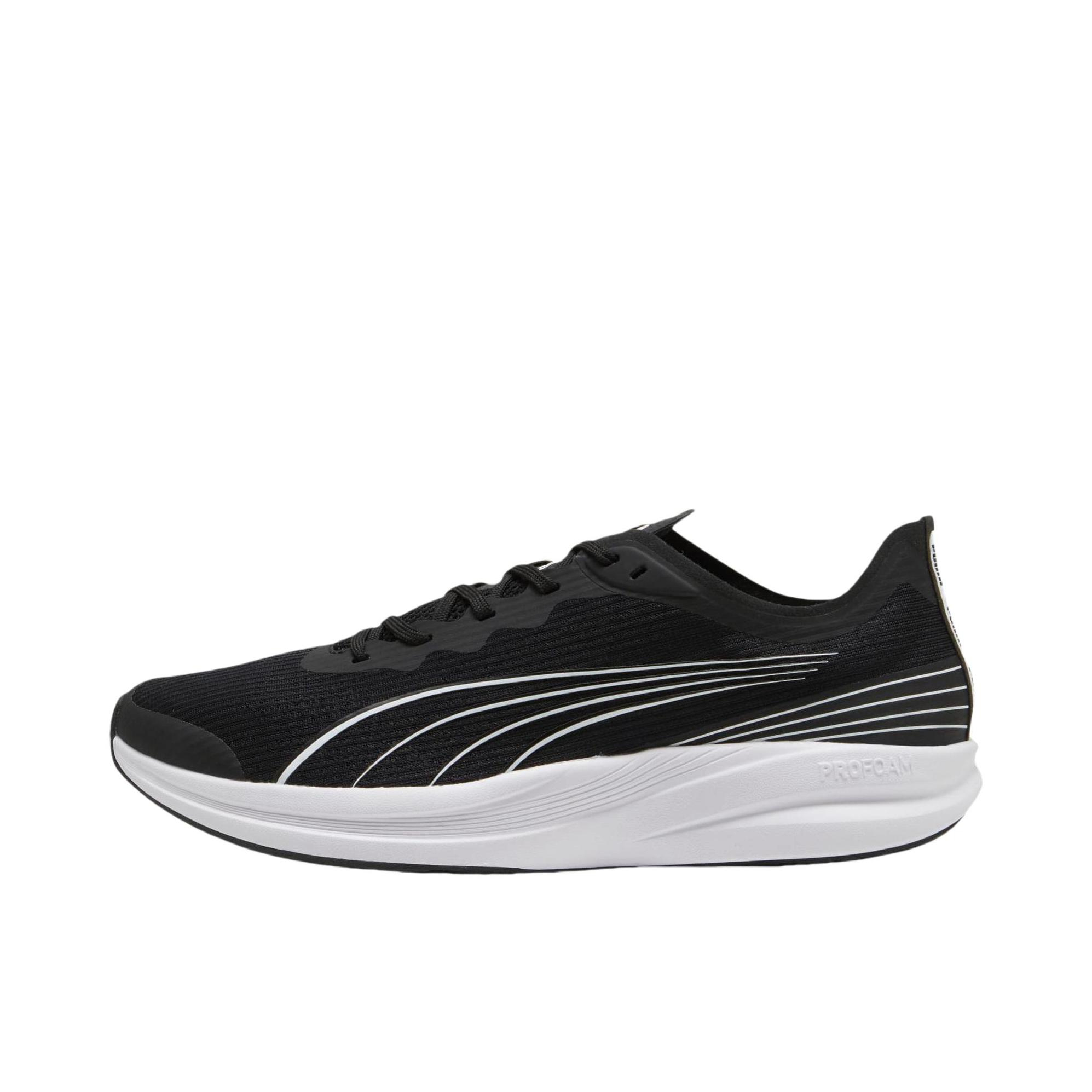 推荐商品：Puma/彪马 Redeem Pro Racer Unisex 防滑 低帮 圆头 平跟 跑鞋 黑色/白色