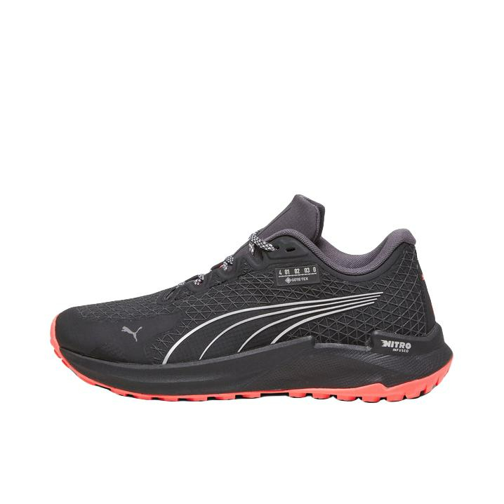 推荐商品：Puma/彪马 Fast-Trac Nitro 轻便透气 缓震 防滑耐磨 回弹耐穿 织物网面 跑鞋 黑色/红色