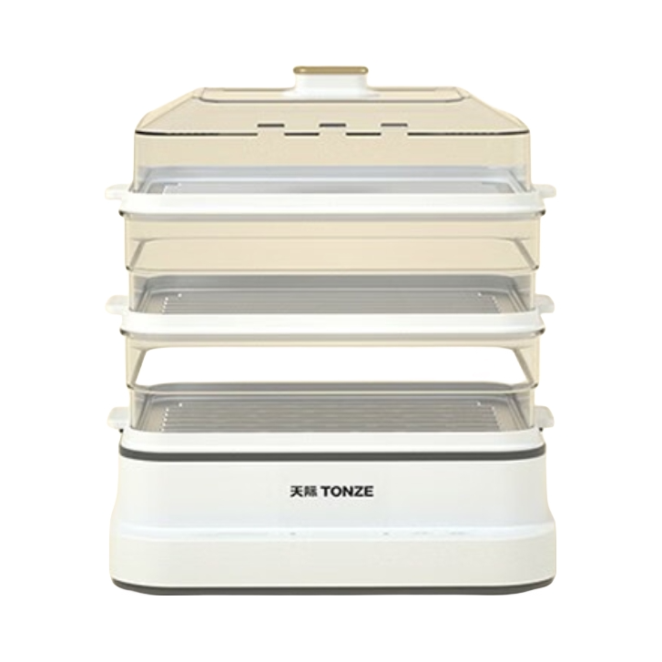 推荐商品：Tianzel/天际 18L 电蒸锅 家用大容量 可视蒸汽锅 DZG-BXZP22A18BW