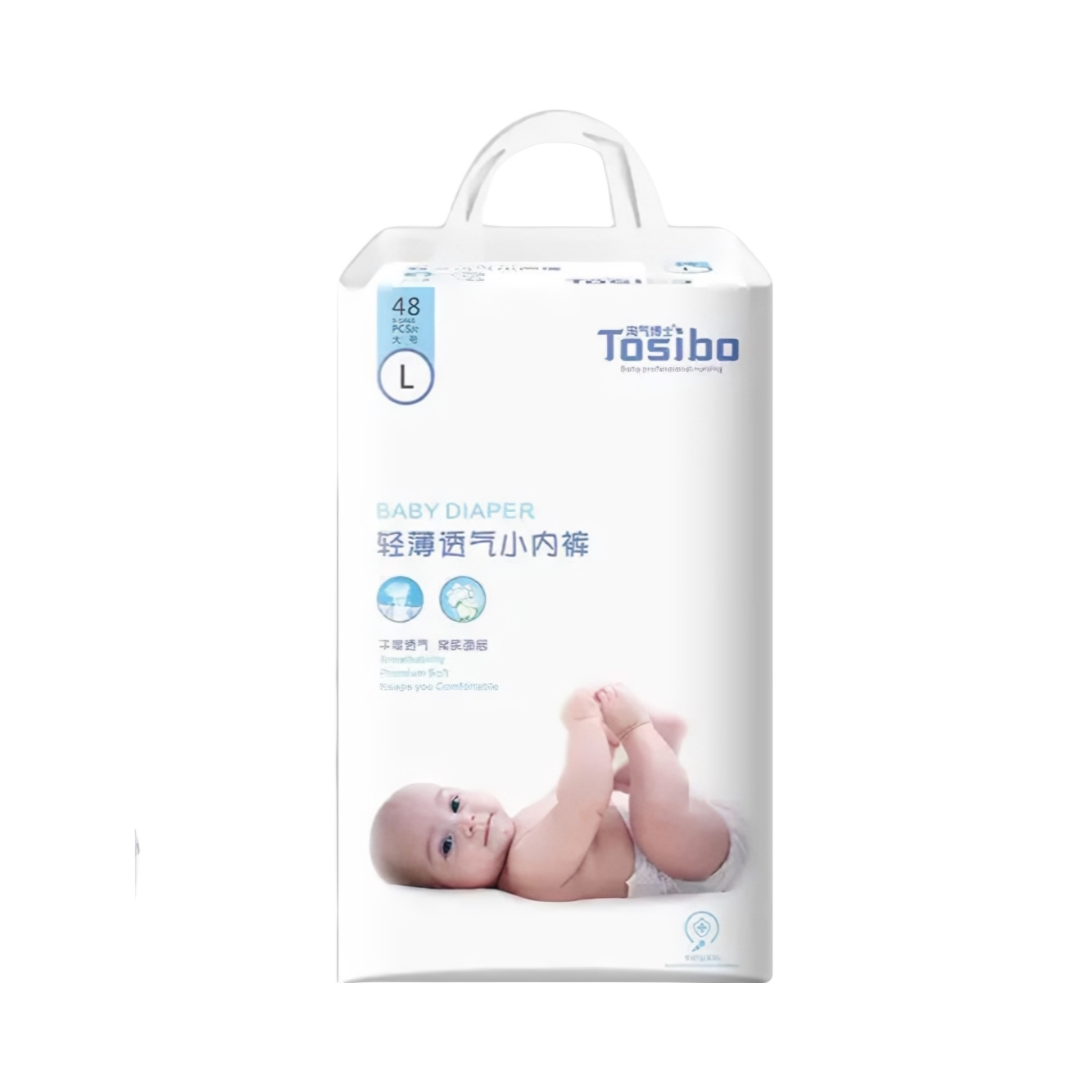 推荐商品：淘气博士 轻薄透气婴儿拉拉裤L码 尿不湿