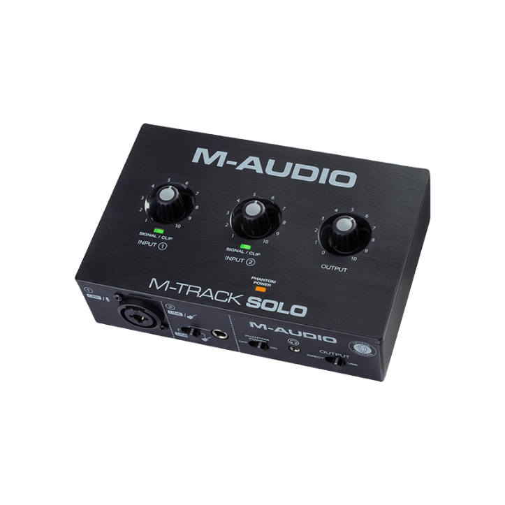 推荐商品：M-AUDIO M-Track solo专业有声书录音编曲声卡