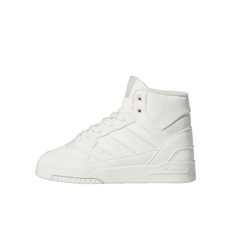 推荐商品：adidas Originals Drop Step 实战训练 休闲平稳 防滑耐磨 板鞋儿童 小童/亮白/淡绿/汉玉白