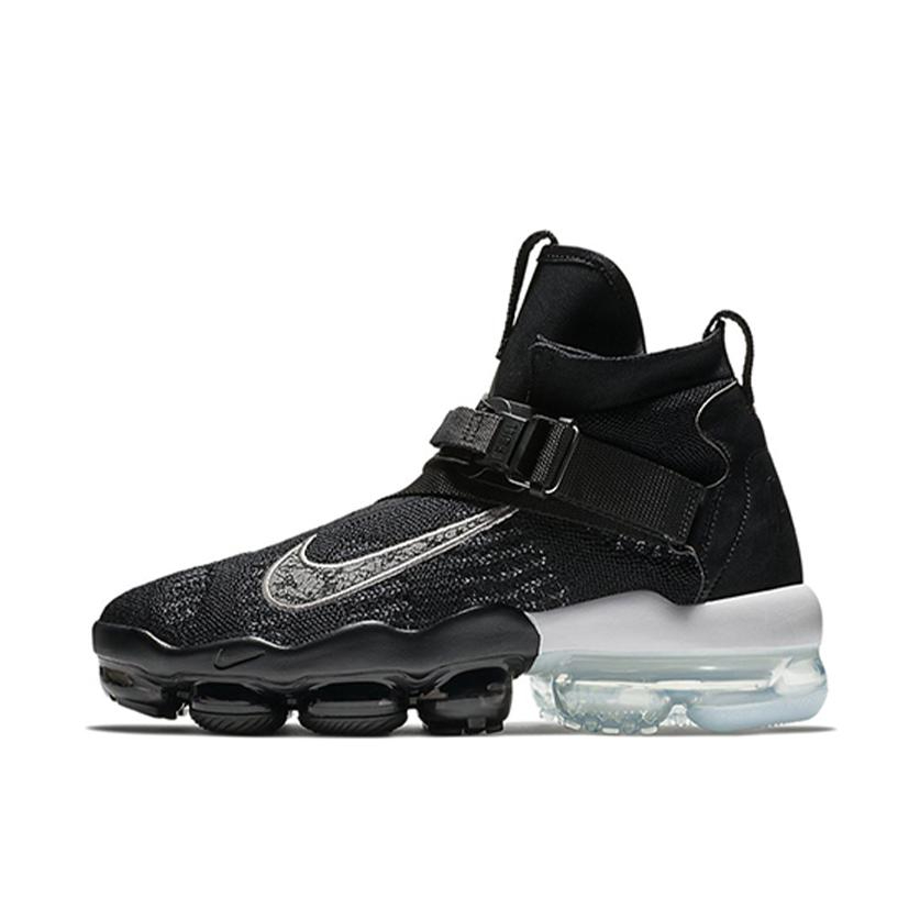 推荐商品：Nike Vapormax Premier Flyknit 高帮织物 防滑耐磨 舒适百搭 运动休闲鞋 Black White 黑白