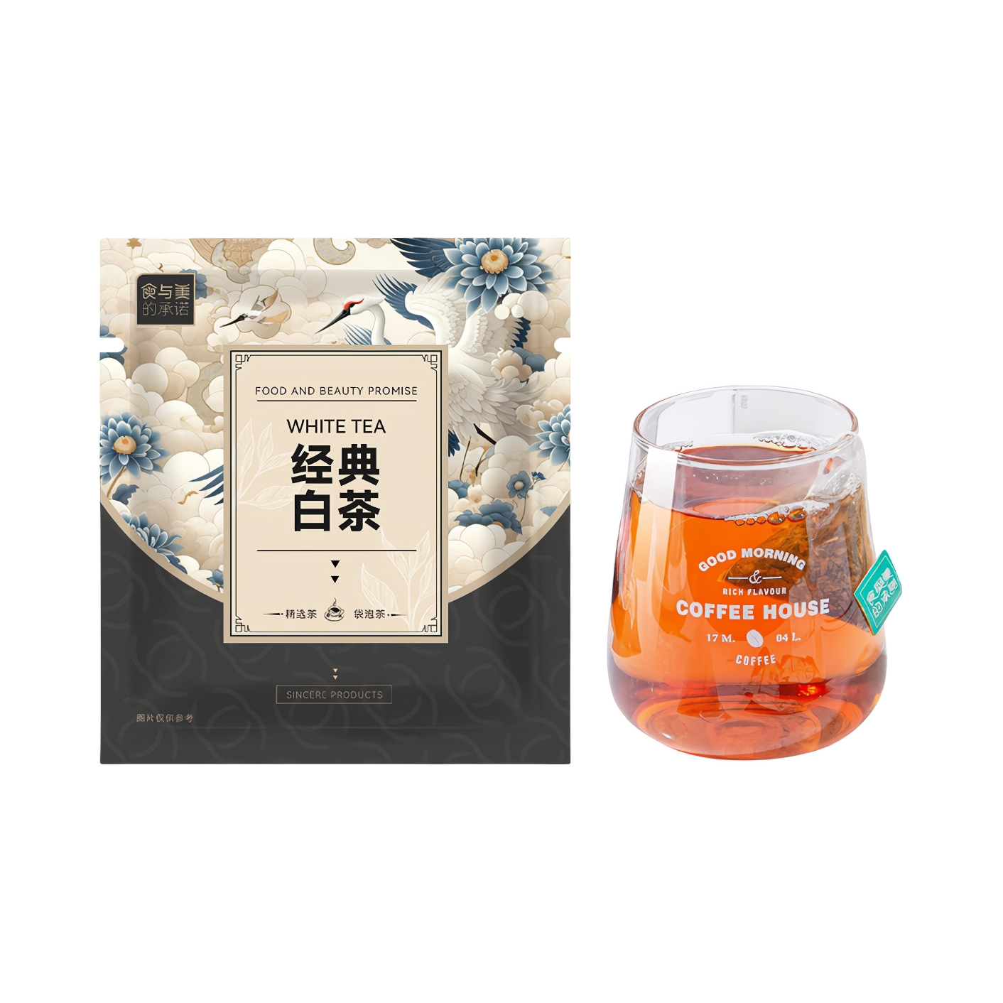 推荐商品：瑞福世家 经典白茶 袋装