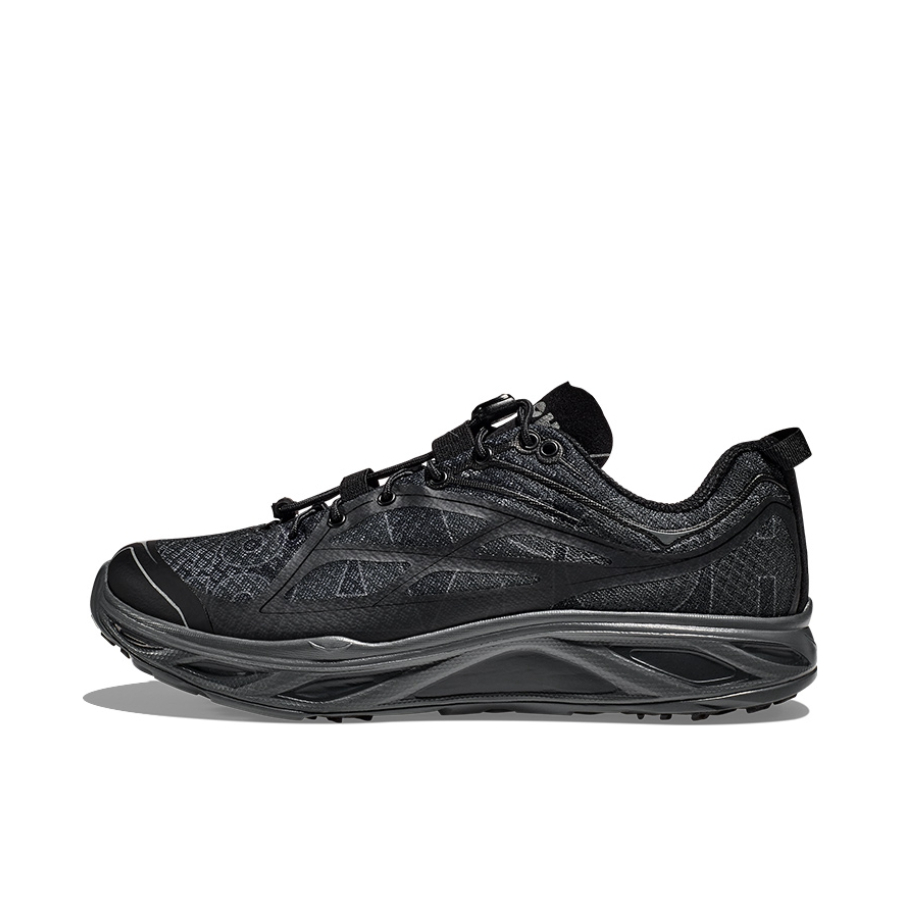 推荐商品：HOKA ONE ONE Huaka Origins 全地形 防滑耐磨 舒适透气 缓震 跑鞋 黑色