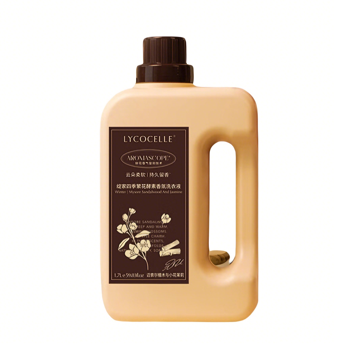 推荐商品：LYCOCELLE/绽家 去渍留香 四季繁花酵素香氛洗衣液 1700ml 瓶装 固色强力去污大师持久