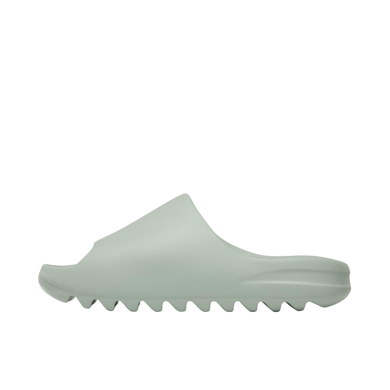 推荐商品：adidas Yeezy Slide 防滑耐磨 时尚潮流 舒适百搭 运动 沙滩 一字 橡胶底 拖鞋 SALT/绿色