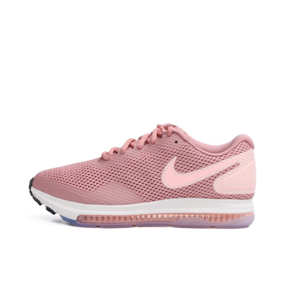 推荐商品：Nike Zoom All Out Low 2 跑鞋 防滑耐磨缓震气垫网面透气舒适轻便休闲运动织物防水 Rust Pink  粉色
