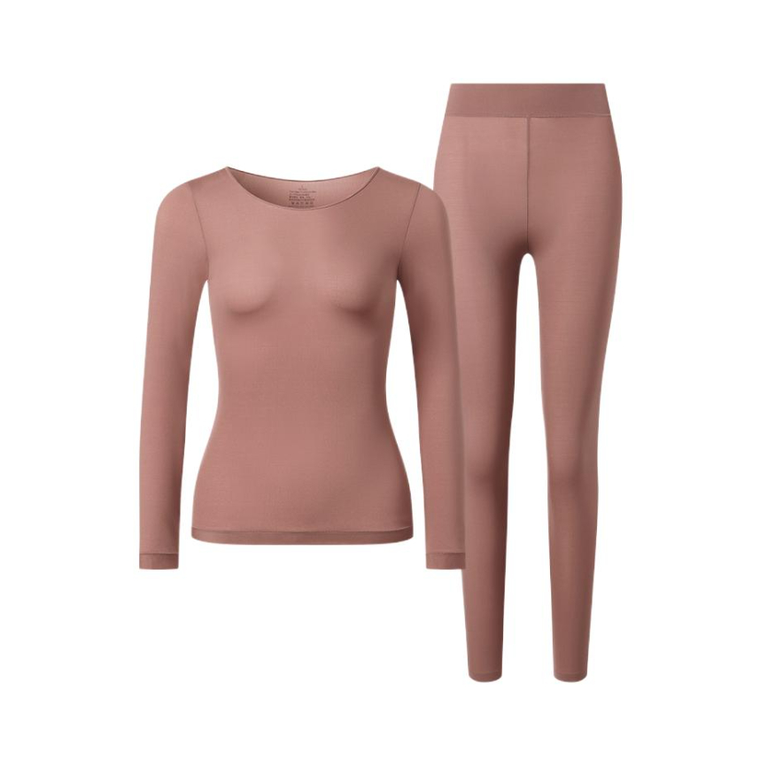 推荐商品：PERFECT LINE SHOW/完美线条 美肤无痕长袖保暖内衣 女装 MC-MFYTZ 蜜豆沙