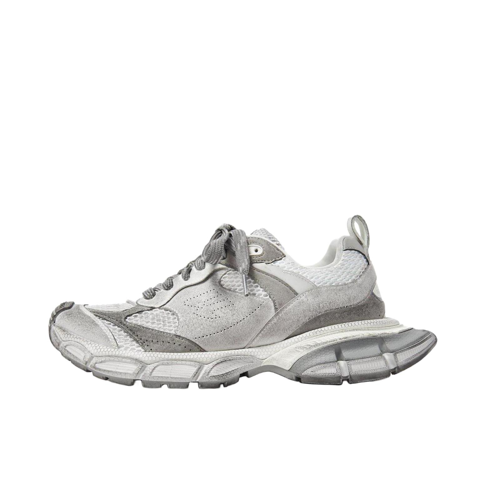 推荐商品：Balenciaga 巴黎世家 3XL 系带 厚底 圆头 低帮 休闲 老爹鞋 灰色