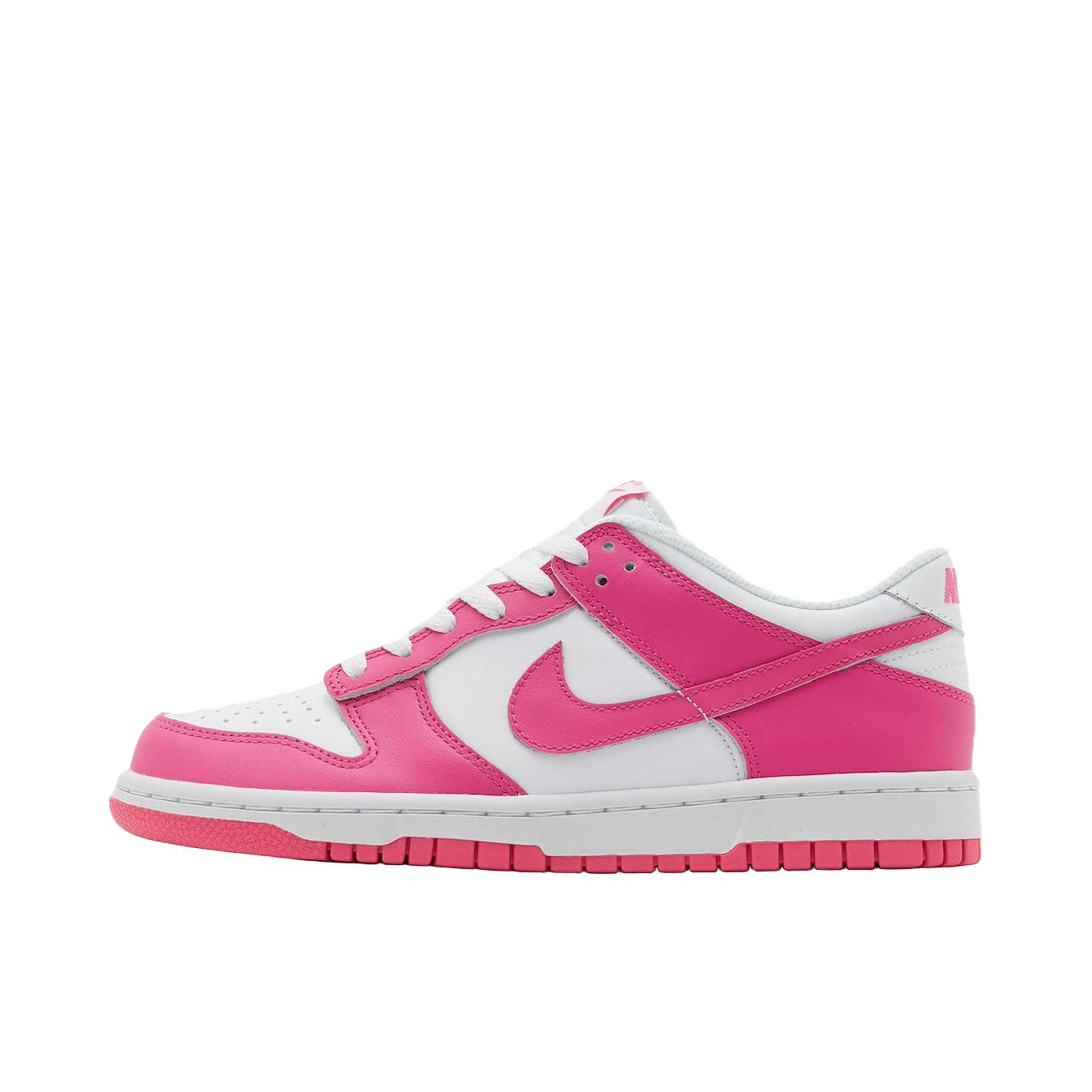 推荐商品：Nike Dunk 板鞋 经典复古百搭 GS/白色/粉色