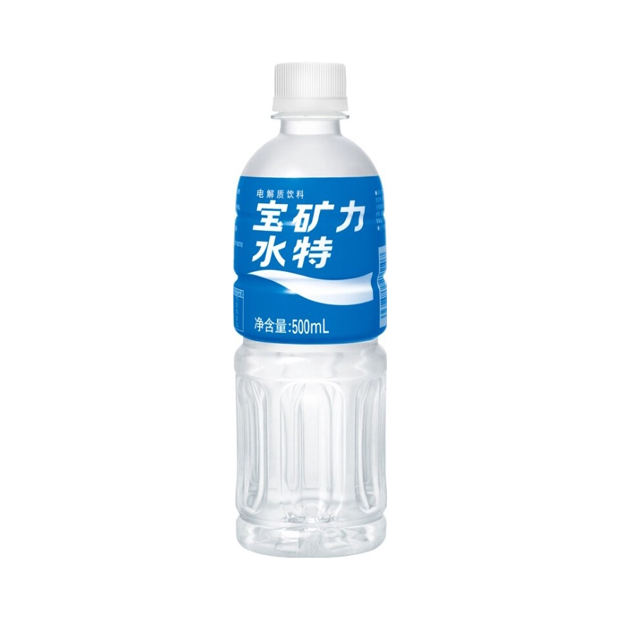推荐商品：POCARI SWEAT/宝矿力水特 电解质水 功能饮料 500ml 瓶装 健身补充能量运动补水