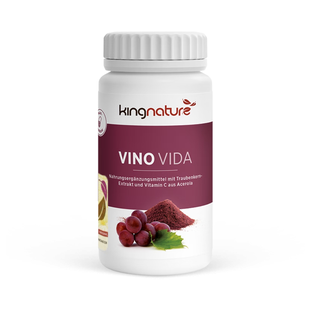 推荐商品：Kingnature 红酒葡萄籽提取物胶囊 高含量低聚原花青素