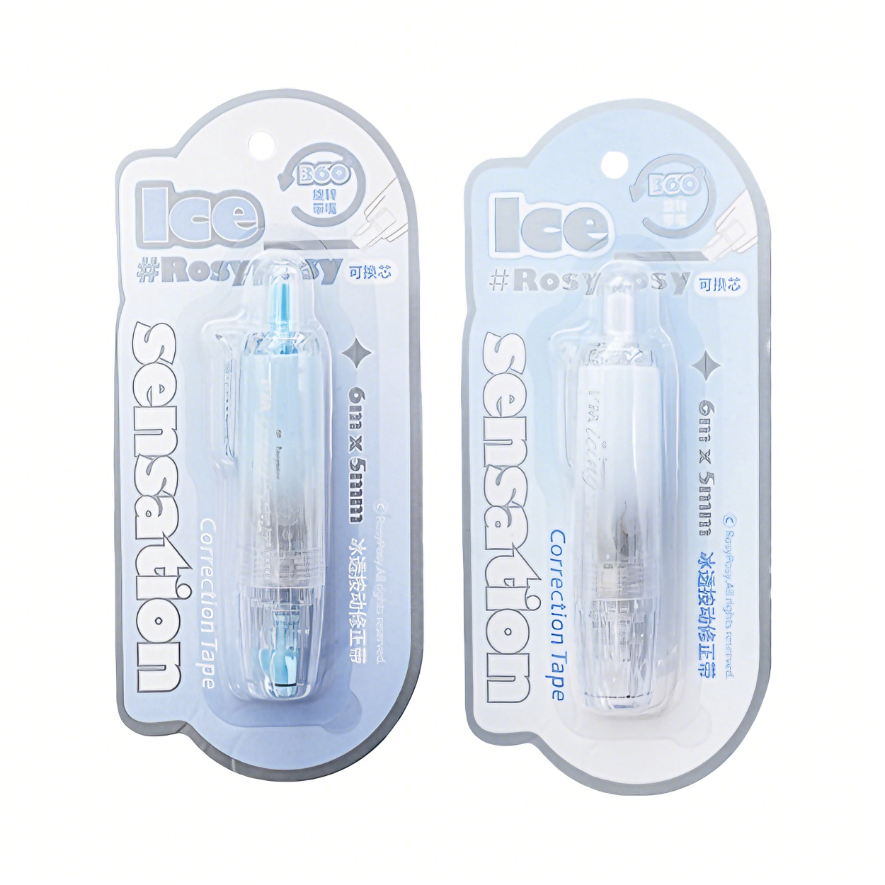 推荐商品：Rosyposy 202308170213 冰透渐变系列 5mm*6m 按动修正带