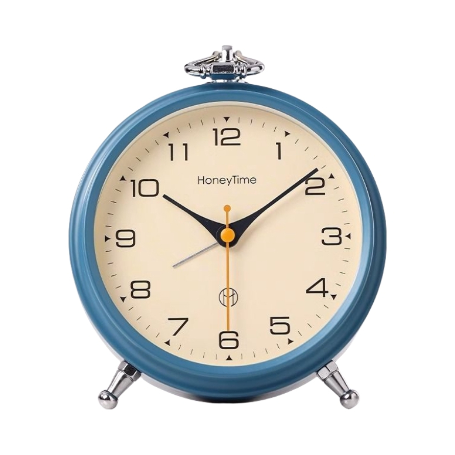 推荐商品：纳什 干电池款 简约摆台式时钟闹钟