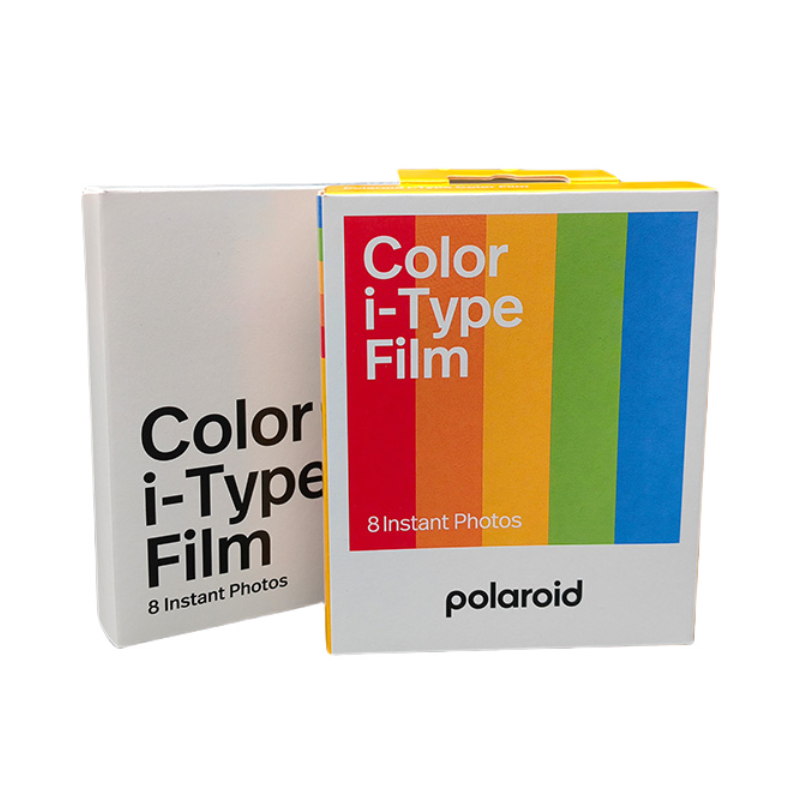 推荐商品：Polaroid/宝丽来 i-Type 胶片相纸 金色金属边框