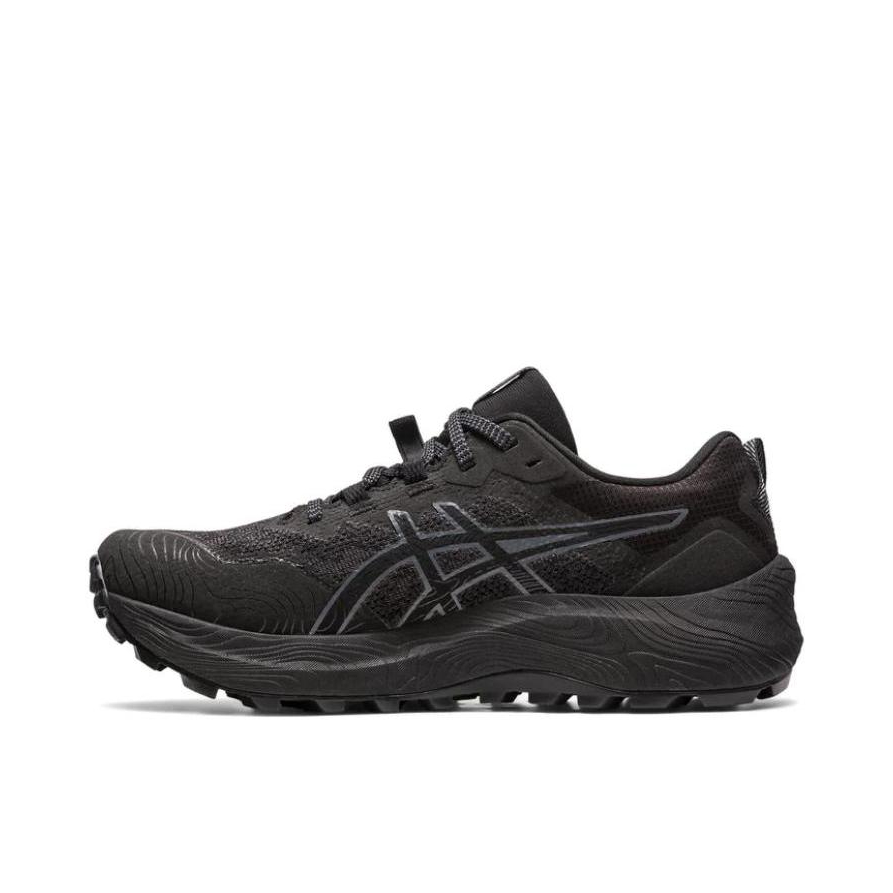 推荐商品：Asics/亚瑟士 Gel-Trabuco 11 跑鞋 缓冲抓地防水回弹防滑耐磨舒适透气缓震潮流运动休闲越野 女款/黑色/灰色