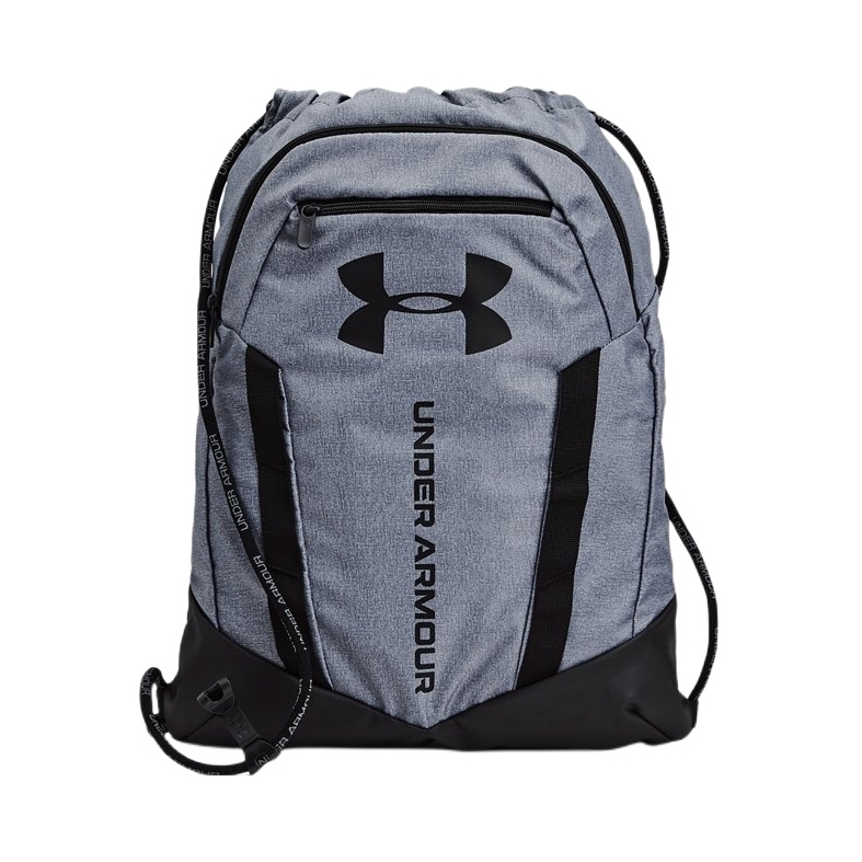 Under Armour Undeniable 健身训练运动抽绳拉链开合品牌标识书包背包双肩包 灰色 1369220-012