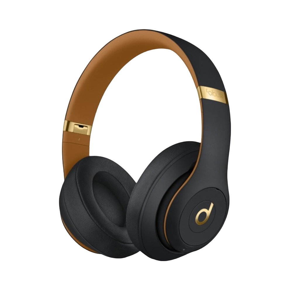 Beats Studio3 Wireless 头戴式 蓝牙耳机 舒适佩戴 降噪 无线 午夜黑