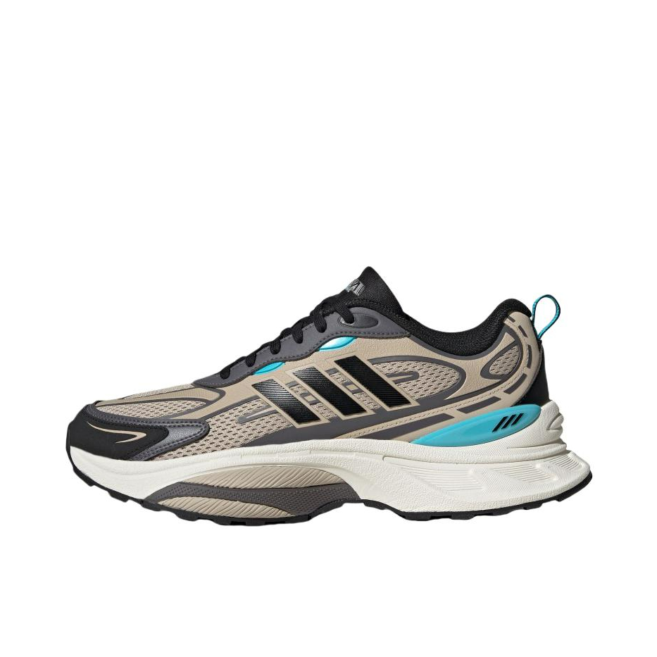 推荐商品：adidas MTS PRO 跑鞋 网面透气舒适缓震防滑耐磨轻便回弹织物防泼轻运动 土棕褐/黑色/岩层灰