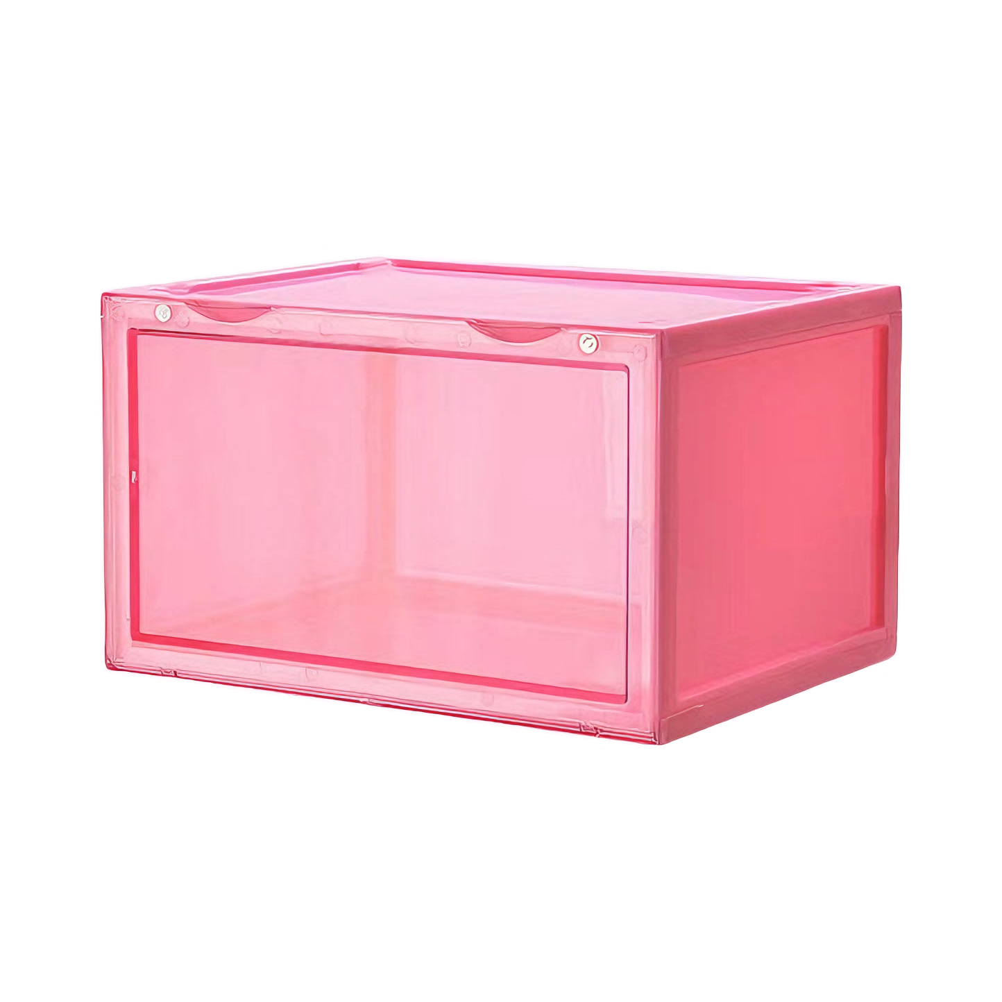 推荐商品：EUPIN/易优品 侧开 高帮款 马卡龙色鞋盒收纳盒