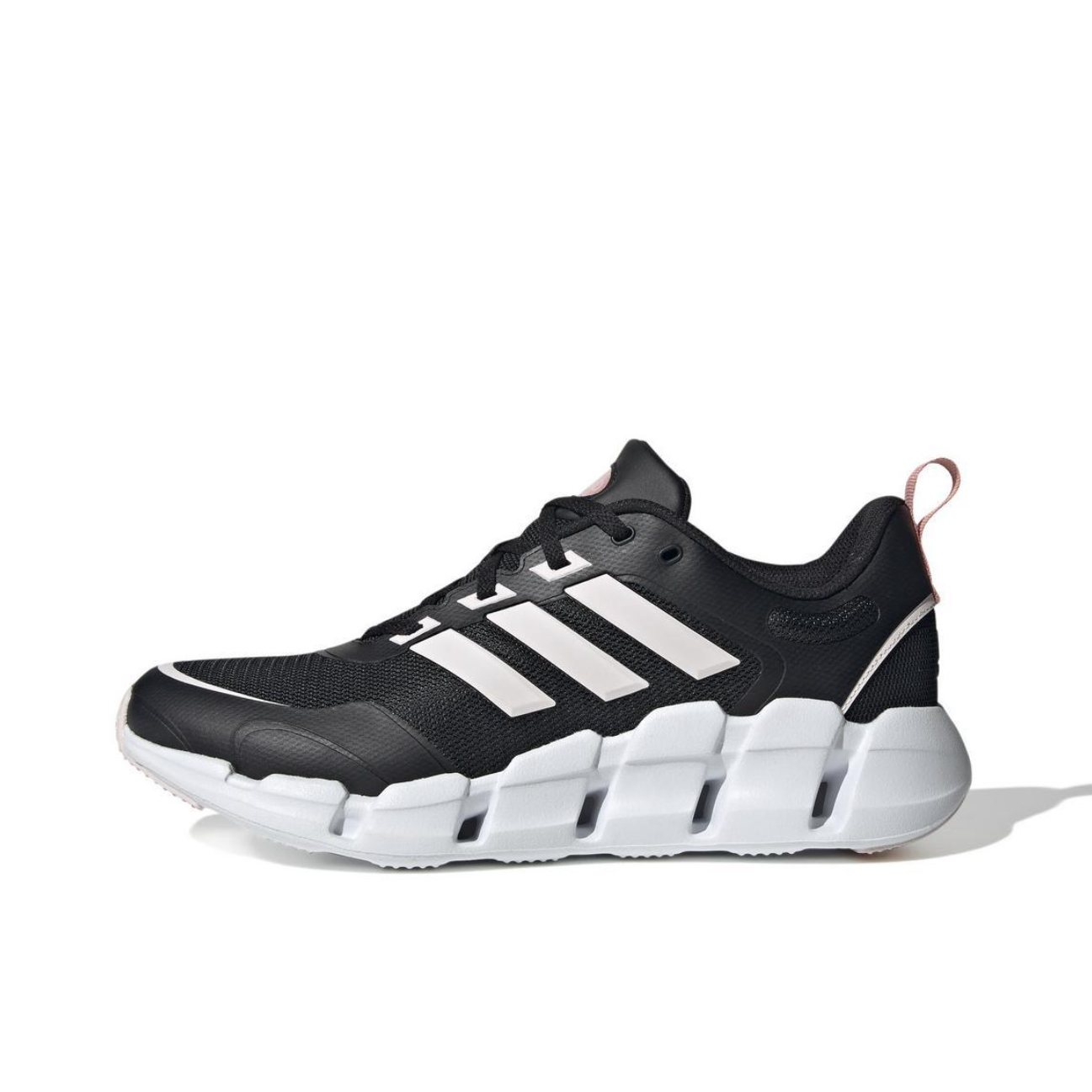 推荐商品：adidas CLIMACOOL 清风 跑鞋 减震轻便防滑耐磨网面透气舒适百搭 女款/黑色/白色