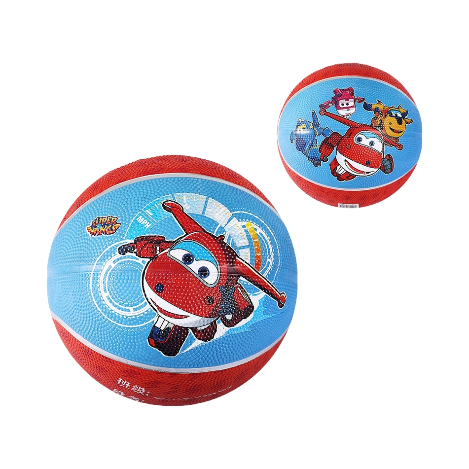 推荐商品：超级飞侠 室内室外通用 橡胶篮球 SW205105