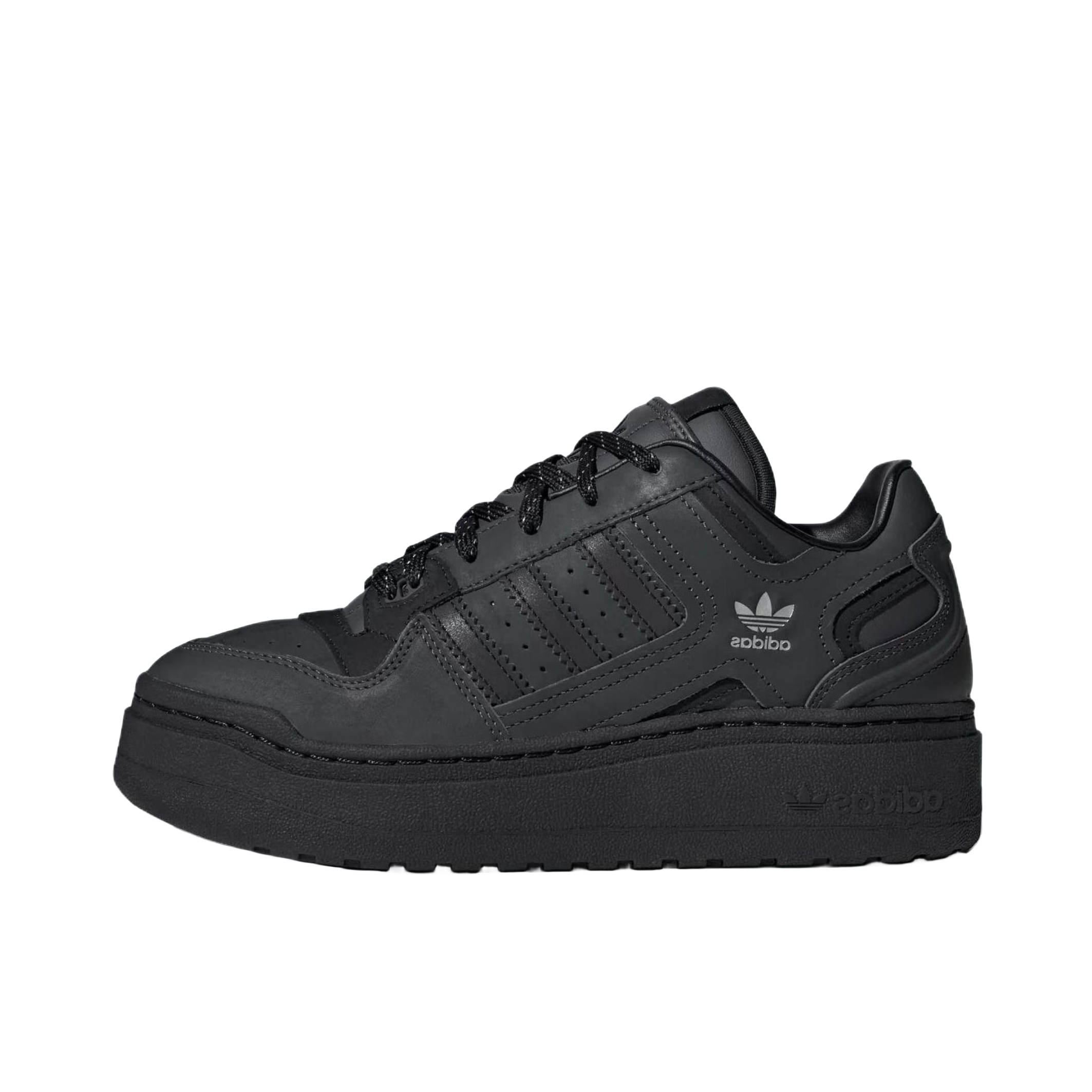 推荐商品：adidas originals Forum XLG 防滑耐磨 舒适轻便 百搭 板鞋 女款/黑色