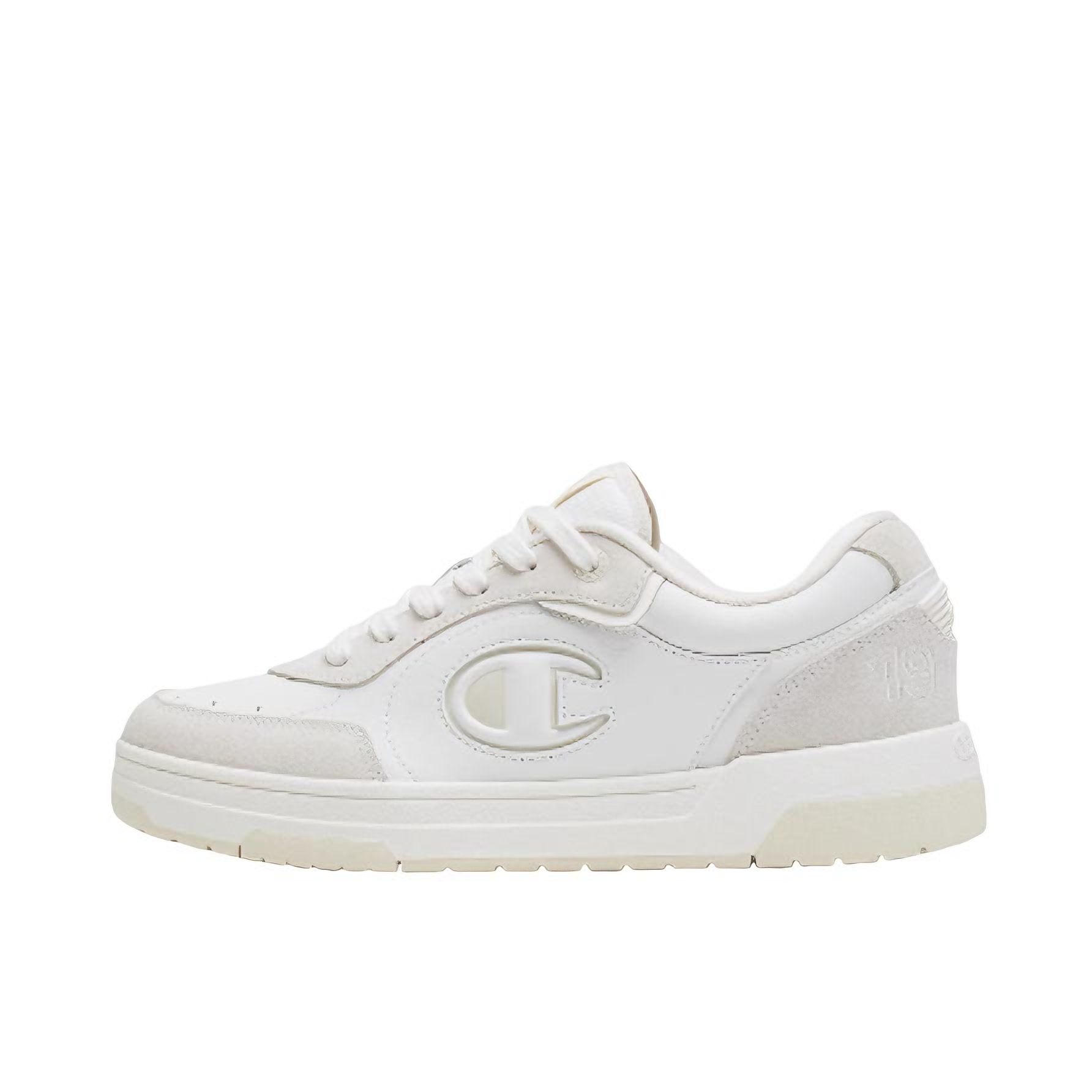 推荐商品：Champion/冠军 Skater 2 板鞋 情侣 百搭 低帮 舒适 奶白色/亚麻色