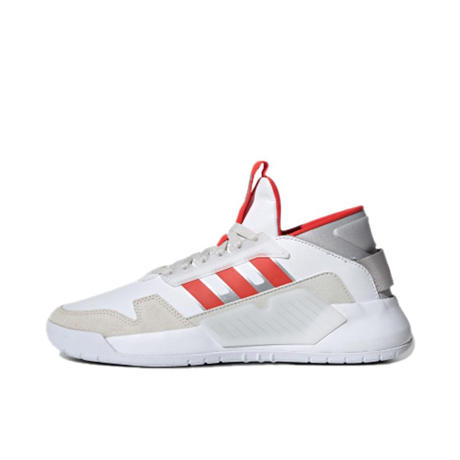 推荐商品：adidas Bball 90s 复古拼接 篮球鞋 White/Gainsboro/FireBrick 王者荣耀联名/李白