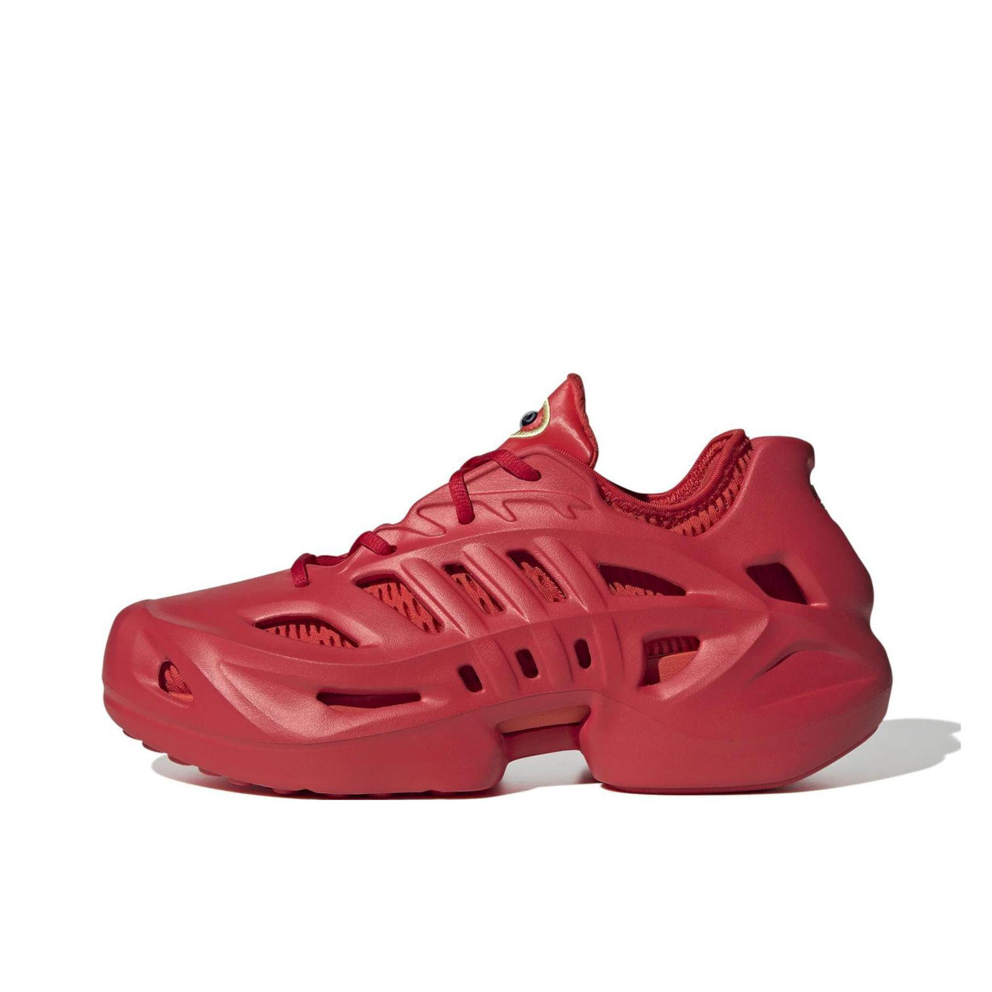 推荐商品：adidas Adifom Climacool 运动休闲鞋 袜子鞋 防滑耐磨舒适透气 织物百搭时尚机甲感 红色