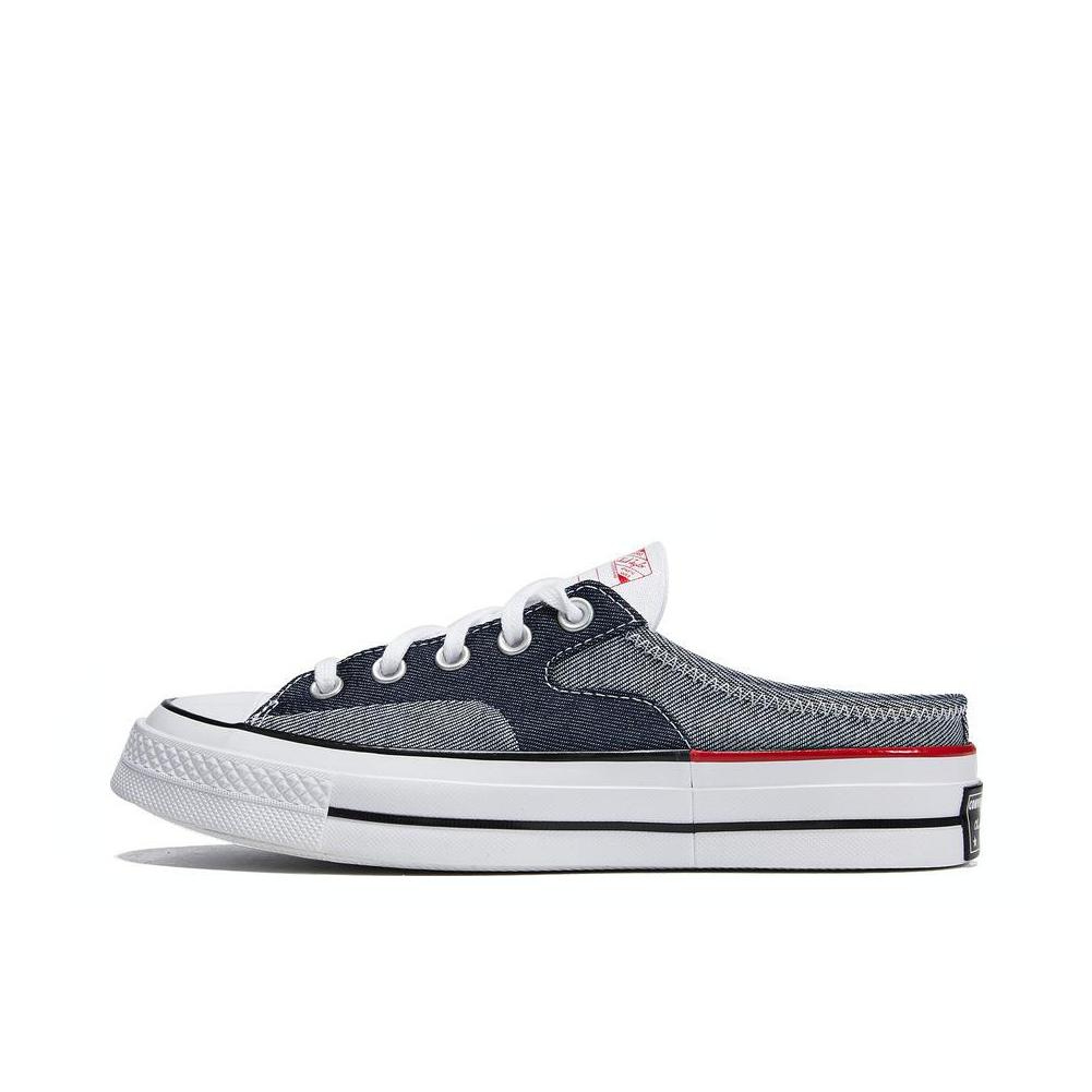 推荐商品：Converse/匡威 1970s 帆布鞋 圆头防滑经典复古轻便时尚拼接百搭 半拖/灰色/黑色