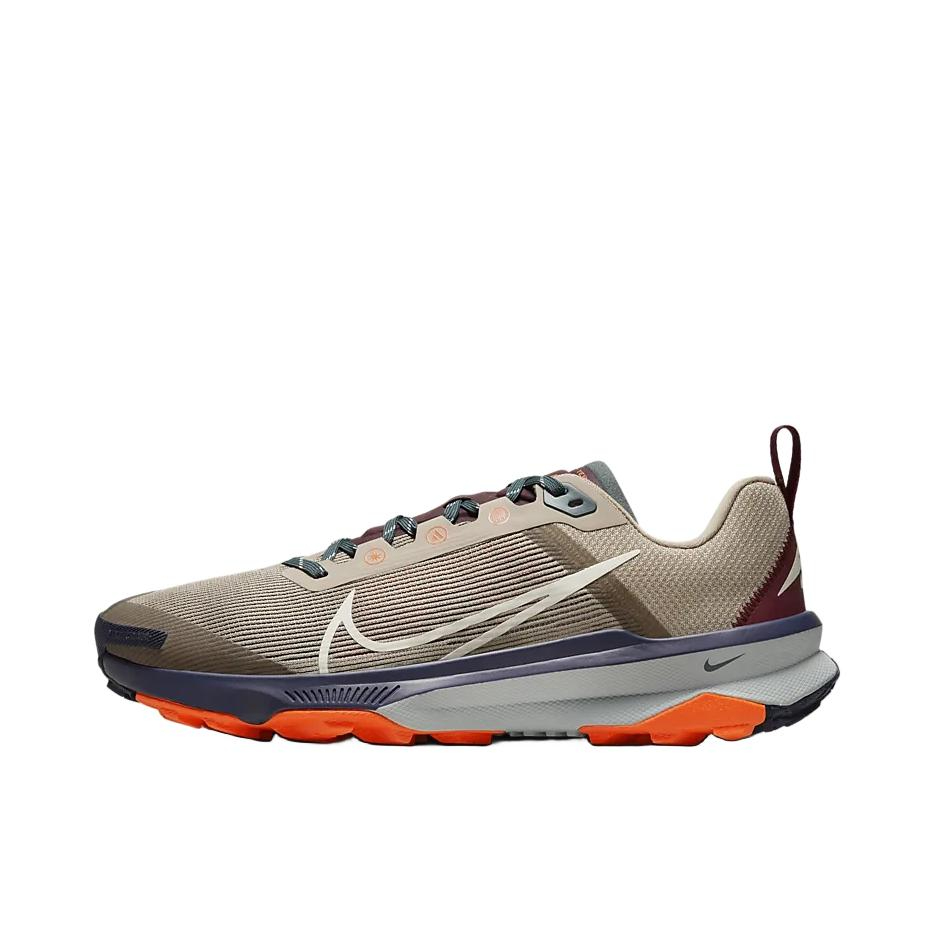 推荐商品：Nike Terra Kiger 9 跑鞋 赤足体验网布透气舒适轻便防滑耐磨织物时尚潮流 男款/卡其/海玻璃蓝/安全橙
