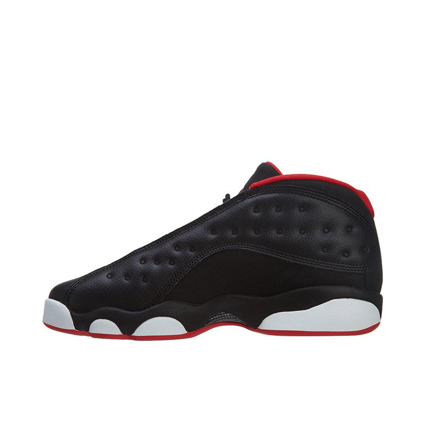 推荐商品：Air Jordan 13 篮球鞋 zoom air缓震支撑抓地减震防滑舒适拼接复古耐穿 Low Bred 黑红Low