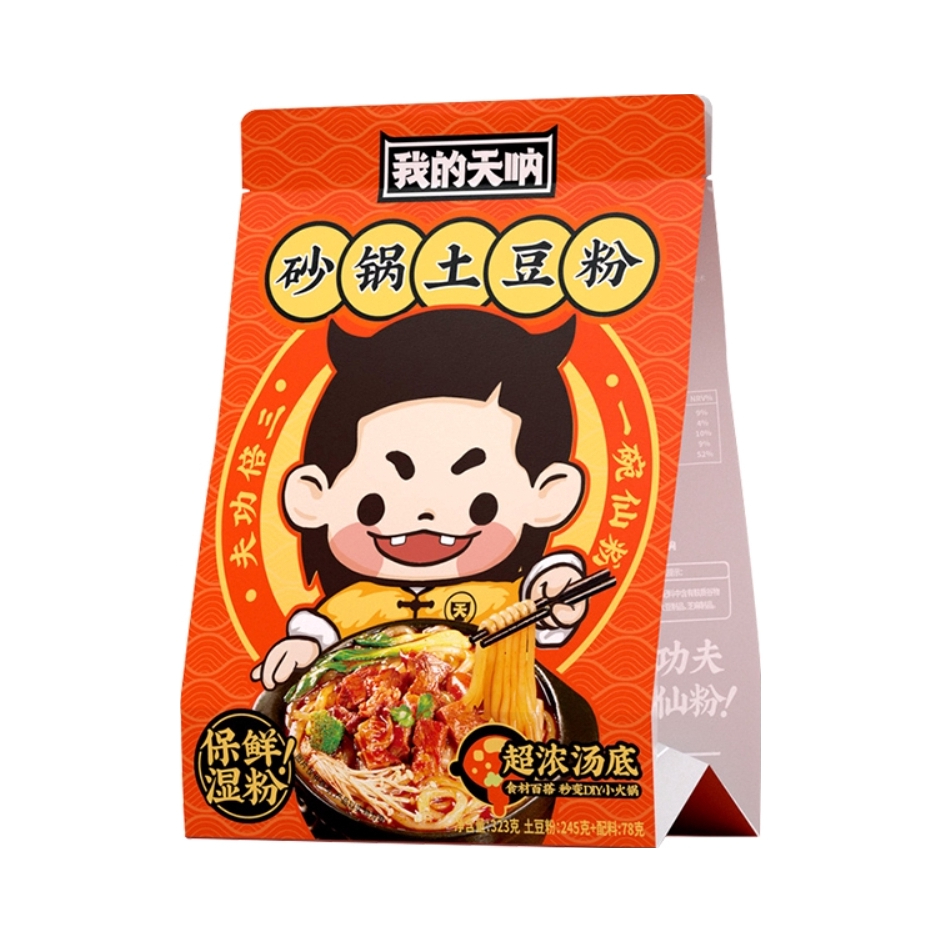 推荐商品：我的天呐 土豆粉 袋装
