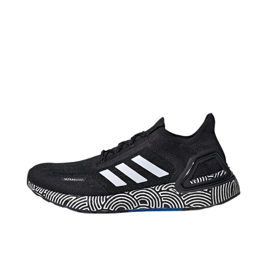 推荐商品：adidas UltraBoost S.Rdy 跑鞋 防滑耐磨舒适轻便透气织物圆头抗扭转 Hirocoledge联名/黑色/白色