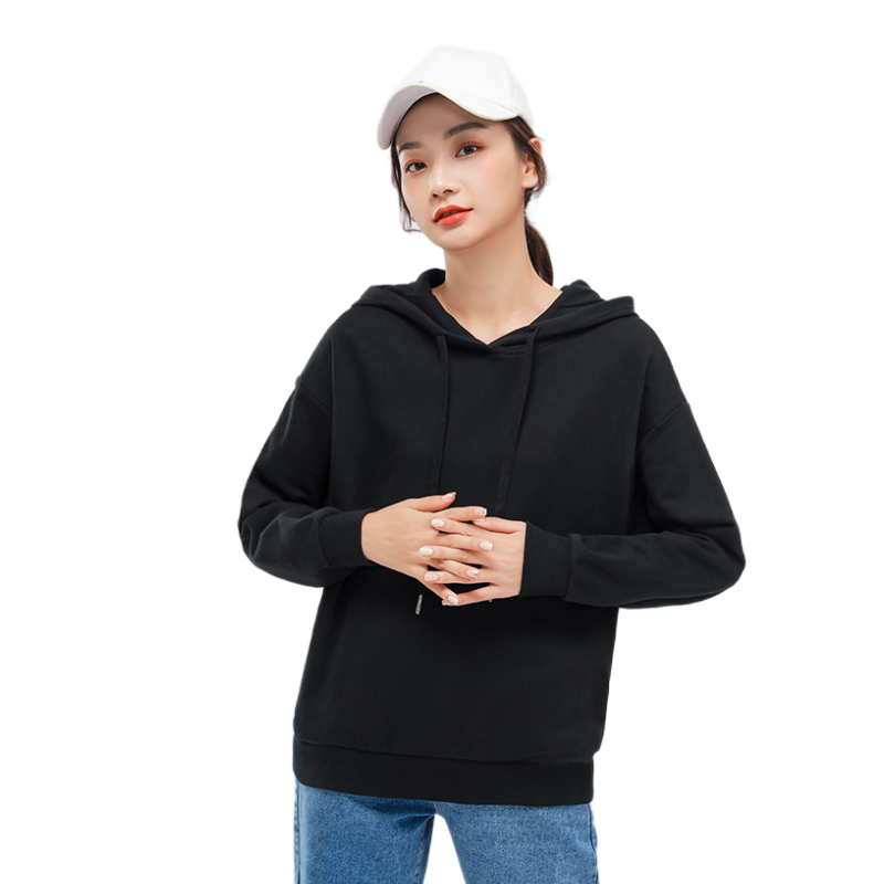 米子旗 女装 连帽ulzzang长袖宽松加绒休闲外套 YY8.12-54